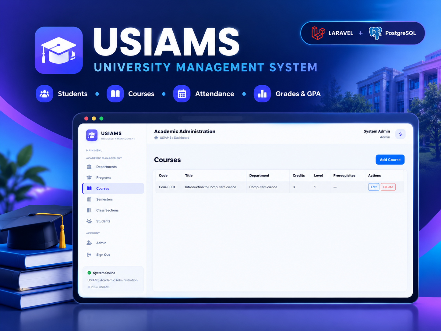 Student Information & Academic Management System